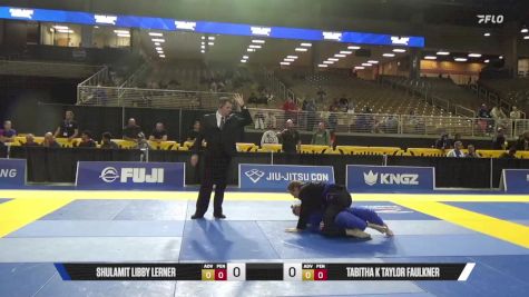 Tabitha K Taylor Faulkner vs Shulamit Libby Lerner 2025 Pan Jiu Jitsu IBJJF Championship