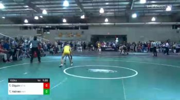 100 lbs Prelims - Taner Olguin, Stout vs Tre Haines, Punisher WC