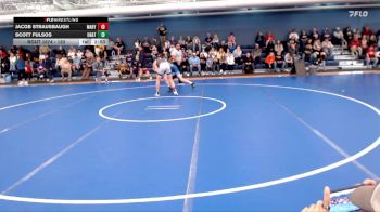 133 lbs Champ. Round 2 - Jacob Strausbaugh, Mary vs Scott Fulsos, Unattached