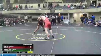 160 lbs Quarterfinals (8 Team) - Brayden Stier, Stewartville vs Zach Vavra, Huntley