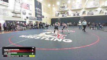 138 lbs Semifinal - Leif Holmgren, Ellensburg vs Isaac Echeverria, Hermiston