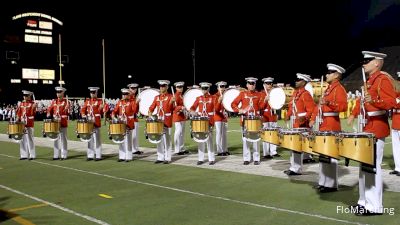 USMC Drumline Jams the Bands of America Plano