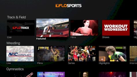 FloTrack Is On Apple TV And Roku Now