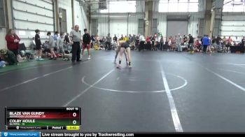 120 lbs Round 4 (8 Team) - Blaze Van Gundy, Aggression Legionaries vs Colby Houle, Olympia