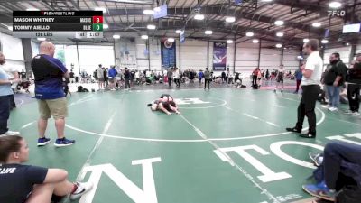 126 lbs Round Of 32 - Mason Whitney, Mat Assassins vs Tommy Aiello, Blue Wave