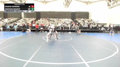 149-A lbs Consi Of 4 - Charlie Arobone, Me vs Jonathan Granito, Vougar Honor Wrestling