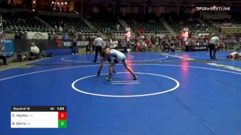 130 lbs Prelims - Duke Martin, Mat Assassins WC vs Beau Davis, Division Bell