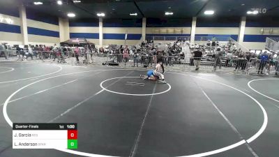 114 lbs Quarterfinal - Joshua Garcia, Red Star Wr Ac vs Liam Anderson, Spartan WC