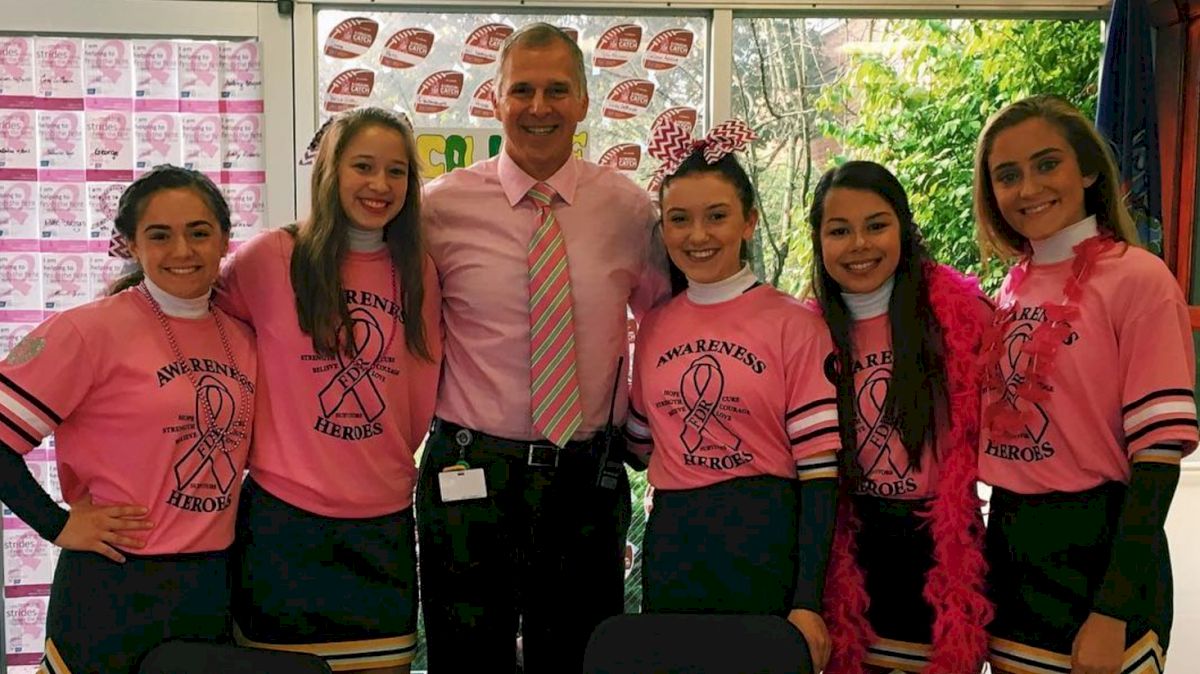 FDR Cheerleaders Raise $6,800 for Charity!