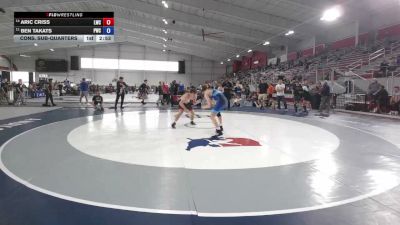 150 lbs Cons. Sub-quarters - Aric Criss, Louisville Wrestling Club vs Ben Takats, Perrysburg Wrestling Club