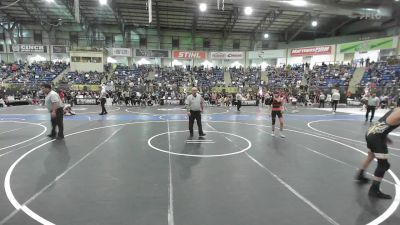 105 lbs Round Of 32 - Quentin Roybal, Roosevelt Mustangs vs Malakai Wilcox, Carson Middle School