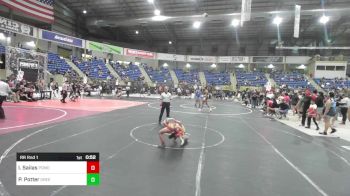 66 lbs Rr Rnd 1 - Illianna Sailas, Pomona Elite vs Peyton Potter, Green River Grapplers