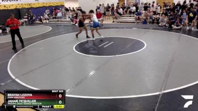 157 lbs Cons. Round 4 - Brayan Lozoya, HAWK Wrestling vs Jahari McQuiller, Arizona Cross Trained Wrestlin