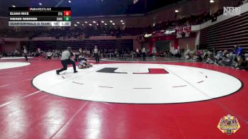 150 lbs Quarterfinals (8 Team) - Elijah Rice, STILLWATER vs Kiesen Iwersen, CHOCTAW