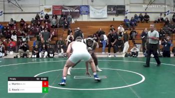 195 lbs Final - Jadon Martin, Buchanan vs Carsten Rawls, St Francis