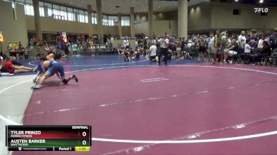 113 lbs Semifinal - Tyler Prinzo, Morris Fitness vs Austen Barker, Unattached