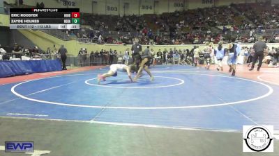 113 lbs Consi Of 64 #2 - Eric Rooster, Henryetta JH vs Zayde Holmes, Hobart Bearcats