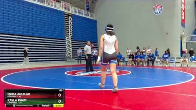 135 lbs 2nd Wrestleback (16 Team) - Kayla Pham, Campbell vs Frida Aguilar, Osborne