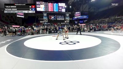 145 lbs Cons. Rd Of 64 - Ella Gregg, NY vs Tatiana Denig, VA