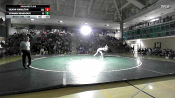 190 lbs 1st Place Match - Jaxon Hamilton, Casteel vs Jovanni Mansour, Granite Hills