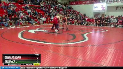 175 lbs Placement Matches (8 Team) - John Sams, Glynn Academy vs Robby De Haven, Woodward Academy