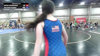 48 kg Rr Rnd 6 - Isabella Thiel, Lady Warriors United - GK8E vs Abigail Grady, Maine Trappers Green - GK8E