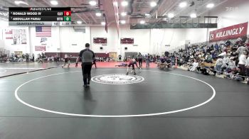 126 lbs Quarterfinal - Ronald Wood IV, Killingly vs Abdullah Faraj, Waterford