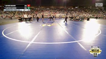 B3A-126 lbs Cons. Round 1 - Jayden Beard, Sperry vs Carter Harris, Heritage Hall