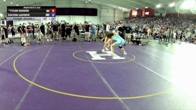 175 lbs Champ. Round 1 - Tyler Soeder, Seasons Freestyle Club vs Colton Lucente, Hartland Wrestling Club