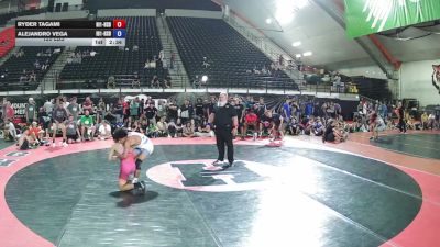 120 lbs Ryder Tagami, Hawaii 1 HS Boys vs Alejandro Vega, Idaho 1 HS Boys