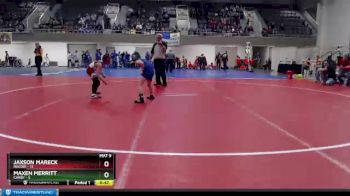 65 lbs Quarterfinals (8 Team) - Jaxson Mareck, Rocori vs Maxen Merritt, Canby