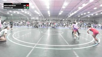 126 lbs Quarterfinal - Maya Castrejon, 5forty Lady Brawlers vs Arianna Leo, Evil Empire