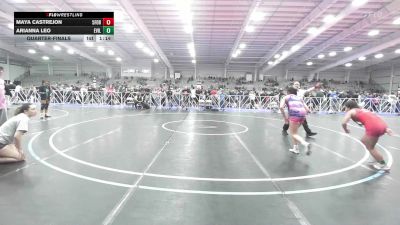 126 lbs Quarterfinal - Maya Castrejon, 5forty Lady Brawlers vs Arianna Leo, Evil Empire