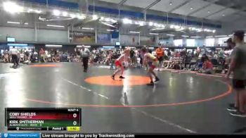 126 lbs Round 1 (16 Team) - Kirk Smitherman, Alabama Elite - White vs Coby Shields, Well Trained