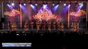 Connect Cheer Northwest - Neon [2026 L4.2 Senior Coed Day 2] 2026 ASC Return to Atlantis Tacoma Showdown