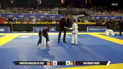 Aria Brooke Parker vs Zoe Marlene Barnhardt 2026 Pan Kids Jiu-Jitsu IBJJF Championship