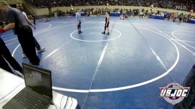 76 lbs Round Of 32 - Hagen Roller, Borger Youth Wrestling vs Wheston Moudy, Division Bell Wrestling