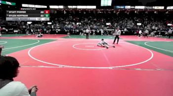 108 lbs Cons. Round 2 - Rylen Hoffman, AUS1 vs Wyatt Porter, AND1