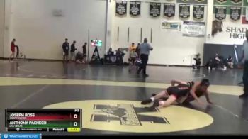 113 lbs Champ. Round 2 - Joseph Ross, Westminster vs Anthony Pacheco, Las Vegas