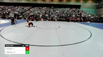 144 lbs Round Of 32 - Tigran Greyan, St John Bosco vs Logan Shaver, Meridian