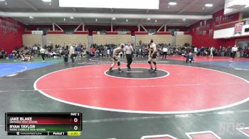192 lbs Champ. Round 2 - Jake Blake, Granada High School vs Ryan Taylor, Maria Carrillo High School
