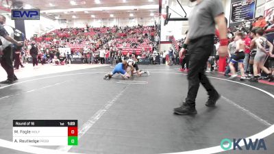 92 lbs Round Of 16 - Maddox Fogle, Wolfpak Wrestling vs Aleks Routledge, Prodigy NDT