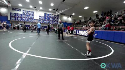 52 lbs Rr Rnd 5 - Rodney Bencoma, Kiefer Youth Wrestling Club vs Hunter Larsen, Blue Devil Wrestling