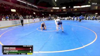 150 lbs Cons. Round 5 - Ryder Surgenor, Pinnacle vs Sergio Macias, Sahuarita High School