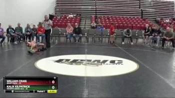 65 lbs Round 2 (8 Team) - William Craig, Beast Mode vs Kalix Kilpatrick, Minions Green (GA)