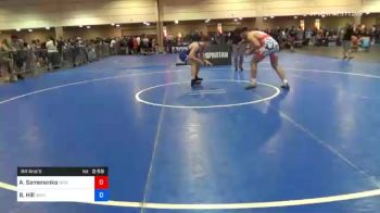 220 lbs Prelims - Alex Semenenko, New York vs Bradley Hill, Iowa