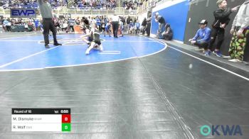 52 lbs Round Of 16 - Marcus Dismuke, Miami vs Rawley Wolf, Cowboy Wrestling Club