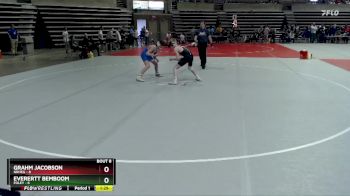 115 lbs Semis & 1st Wrestleback (8 Team) - Everertt Bemboom, Foley vs Grahm Jacobson, NRHEG