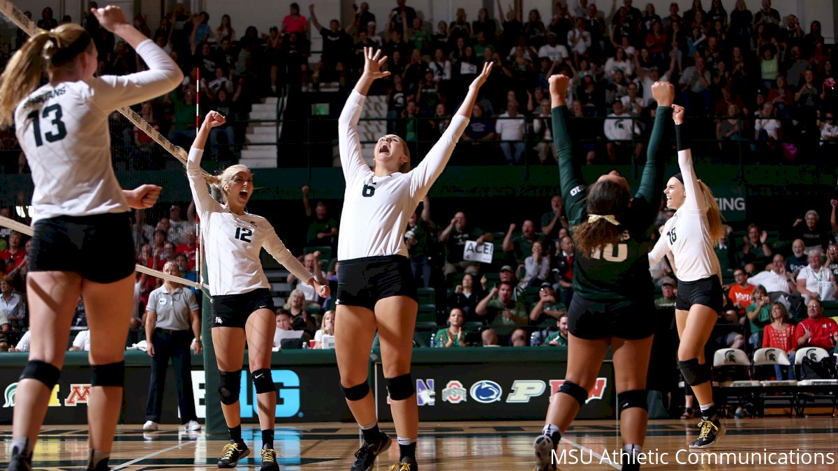 Upset of the Week: #19 Michigan State Wins Five-Setter Over #5 Minnesota