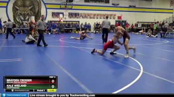 126 lbs Cons. Round 3 - Kale Wieland, Independence vs Brayden Crosser, Dallas Center-Grimes